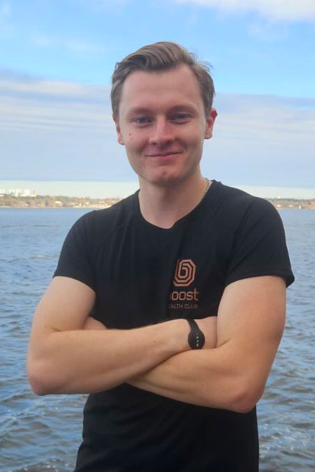 En porträttbild av Gustav